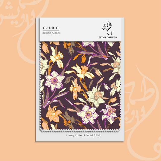 PRAIRIE-GARDEN-AURA-LUXURY-COTTON-PRINTED-FABRIC-BY-FATMA-DARWISH-COLOR1